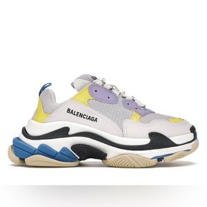 Balenciaga Triple S Purple Yellow Blue (Women’s)